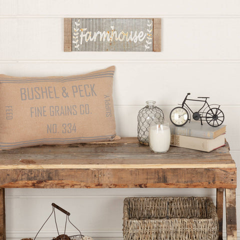 Grace Feed Grain Sack Pillow