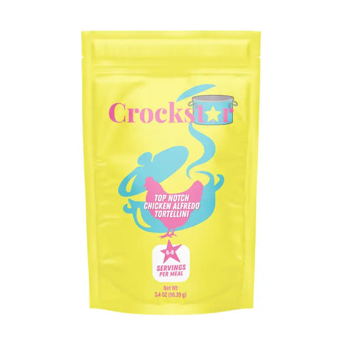 Crockstar-Chicken Alfredo Tortellini
