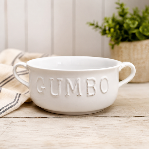 Gumbo Double Handle Bowl