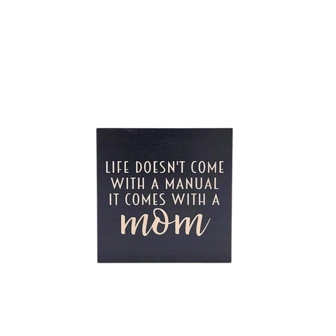 Wood Sign - Mom