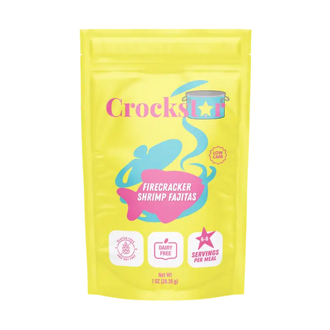 Crockstar-Firecracker Shrimp Fajitas