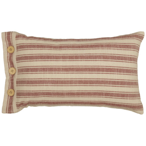 Red Fabric Pillow Cover