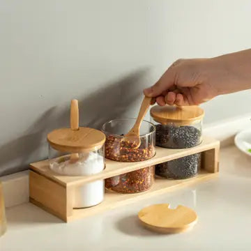Jars with Spoons