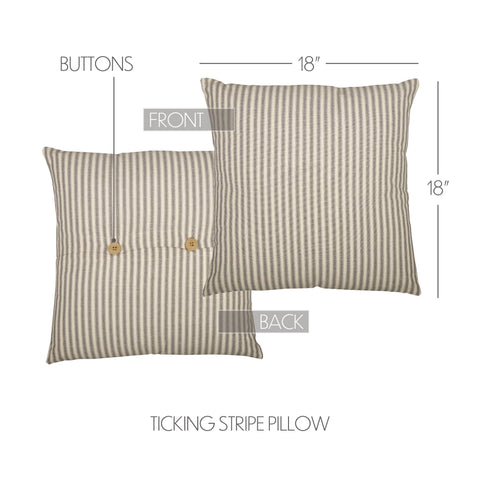 Ticking Stripe Pillow