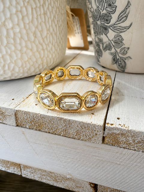 Clear Stone Bracelet