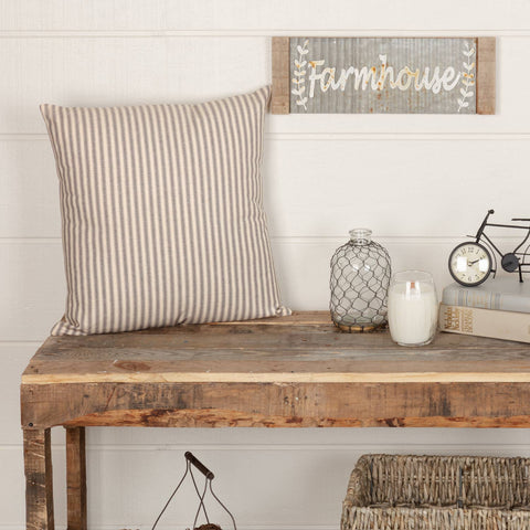 Ticking Stripe Pillow