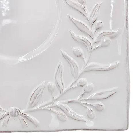 Ivory Porcelain Plate