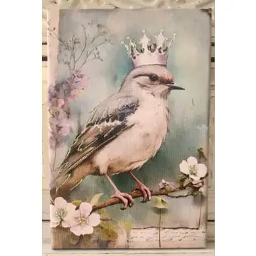 Canvas - Crowned Bird