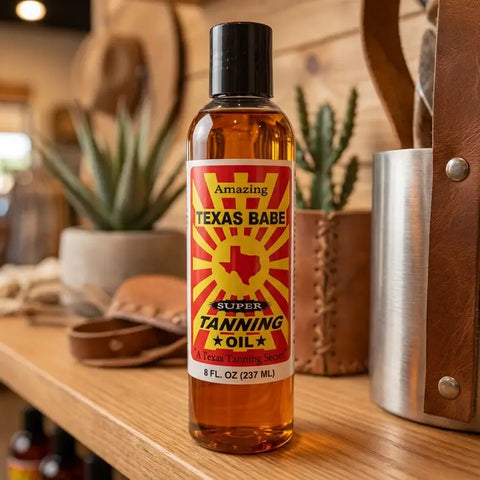 Texas Babe Super Tanning Natural Plant Oil Blend