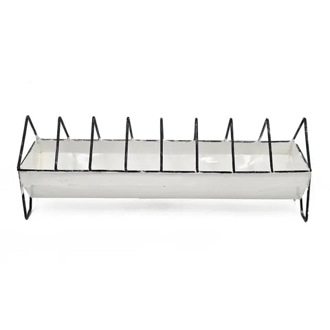 Iron Feed Trough Caddy