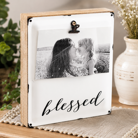 Wood Picture Clip Frame