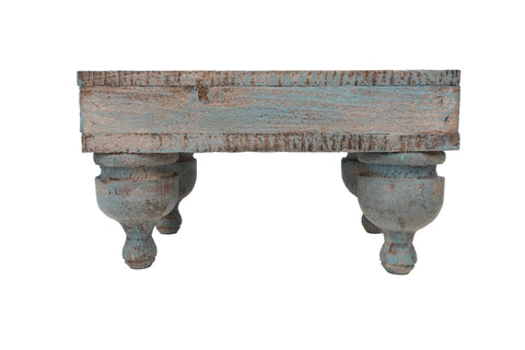 Chula Cake Table Set 3-Display-Reclaimed Wood-Turquoise