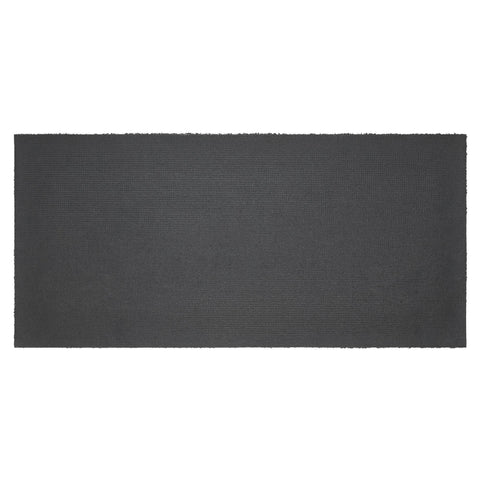 Charcoal Stripes Coir Rug