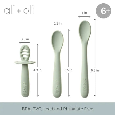 Ali+Oli Multi Stage Baby Spoon Set