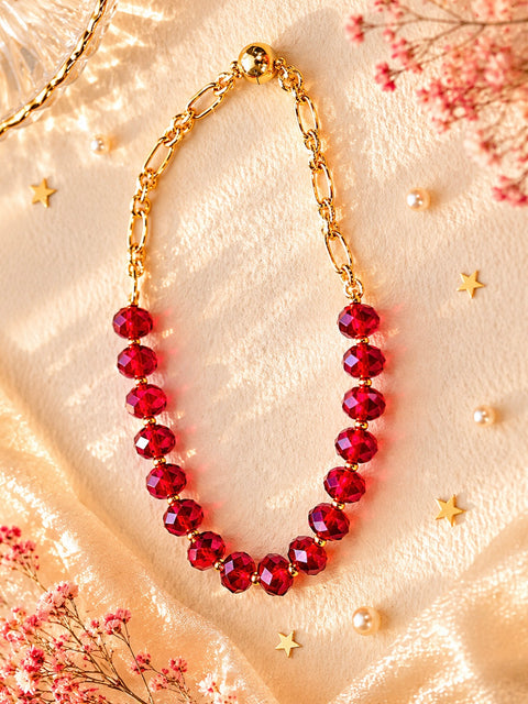 Red Crystal Necklace