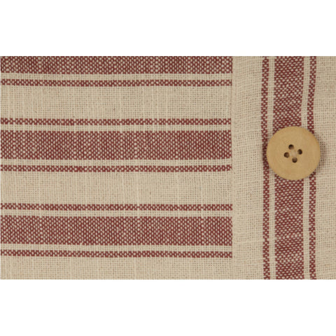 Red Fabric Pillow Cover