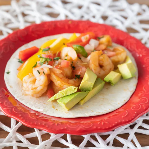 Crockstar-Firecracker Shrimp Fajitas