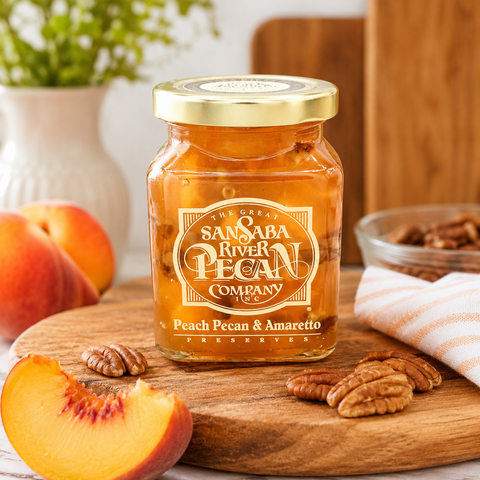 Peach Pecan & Amaretto Preserves