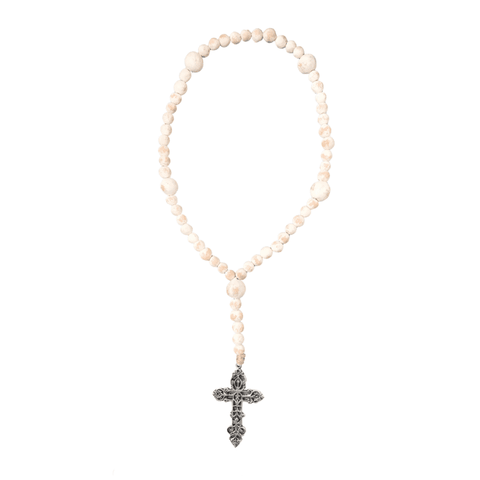 Baroque Iron Cross Rosary
