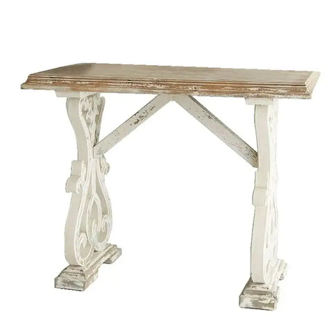 48” Shabby Chic Console Table