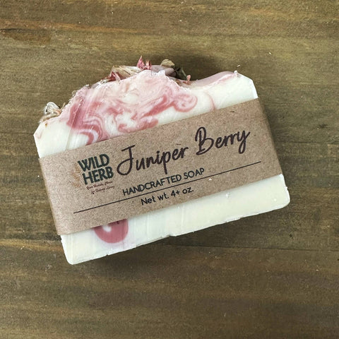 Natural Soap Bar – Juniper Berry, Lavender & Rosemary