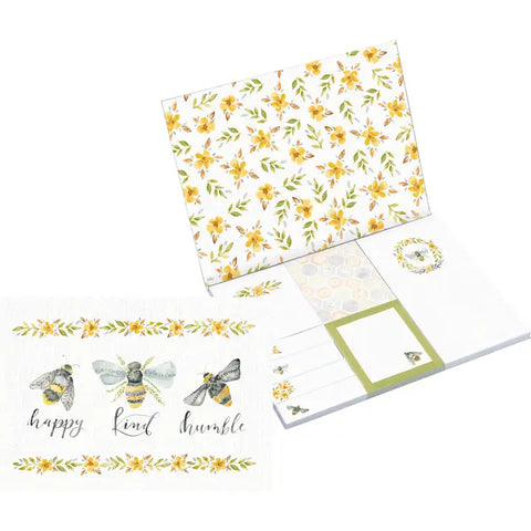 Bees Sticky Notes Set