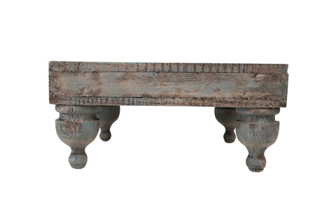 Chula Cake Table Set 3-Display-Reclaimed Wood-Turquoise