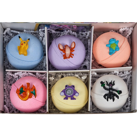 Poke-Bomb Kids Bath Bombs