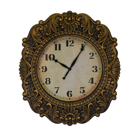 Antique Gold Wall Clock