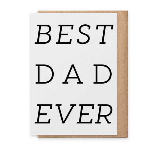 Greeting Card - Best Dad Ever