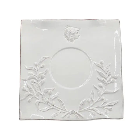 Ivory Porcelain Plate