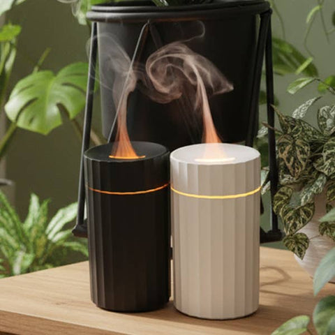 Flame Oil Diffuser - Black