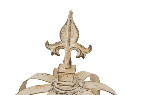 Strap Crown Iron Topiary-Farmhouse-Garden Décor