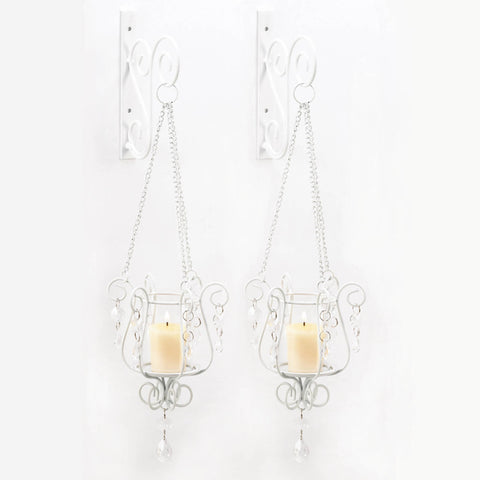 Bedazzling Pendant Sconce Duo