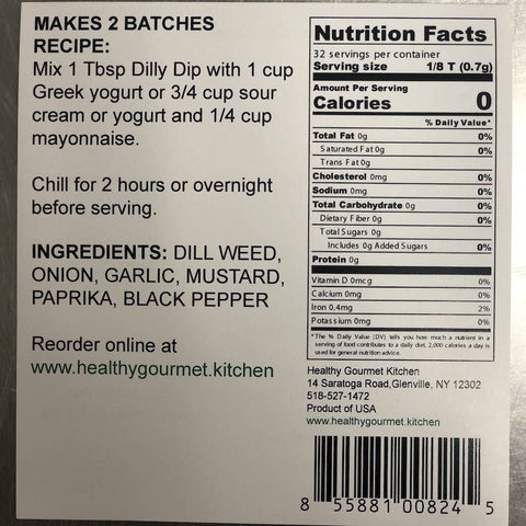Dilly Dip Mix