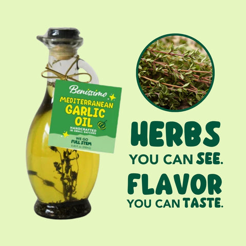 Mediterranean Garlic Oil