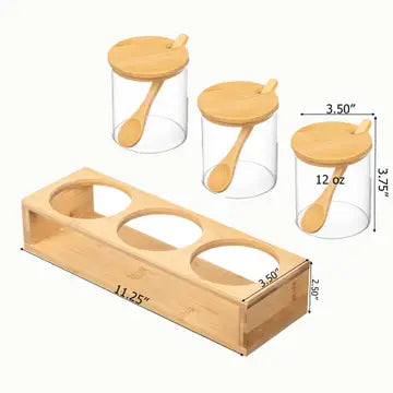 Jars with Spoons