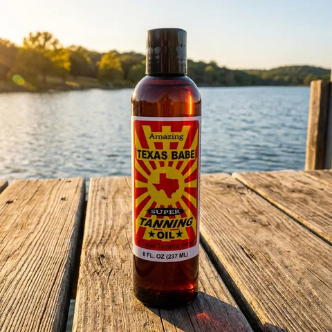 Texas Babe Super Tanning Natural Plant Oil Blend