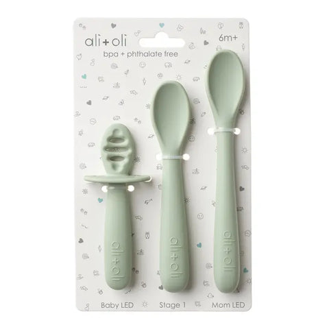 Ali+Oli Multi Stage Baby Spoon Set