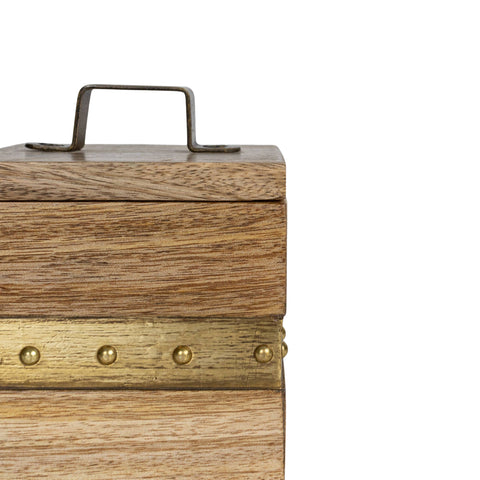 Harlan Brass Jewelry Trinket Box