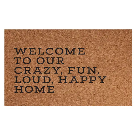 Crazy Home Coir Rug