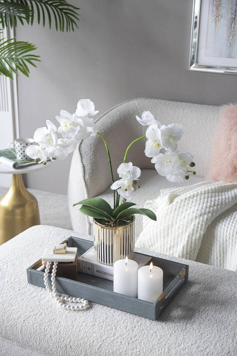 Flameless Candles w/Remote - White
