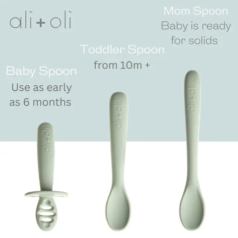 Ali+Oli Multi Stage Baby Spoon Set