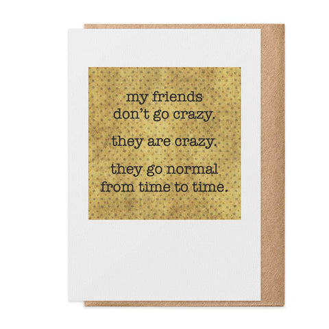Greeting Card - Friends