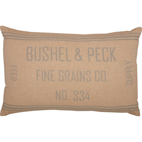 Grace Feed Grain Sack Pillow