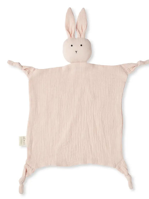 Pink Bunny Cuddle Security Blanket