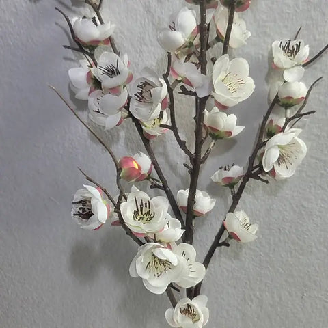 White Plum Blossom Blossom Branch Artificial Stem