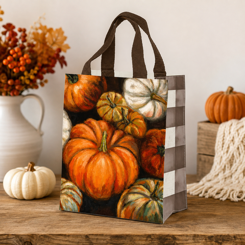 Orange Pumpkin Daily Tote