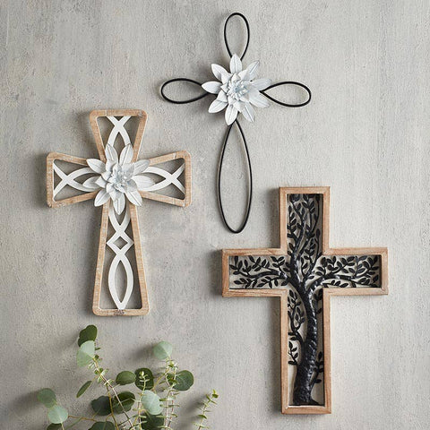 Framed Cross - Ichthus