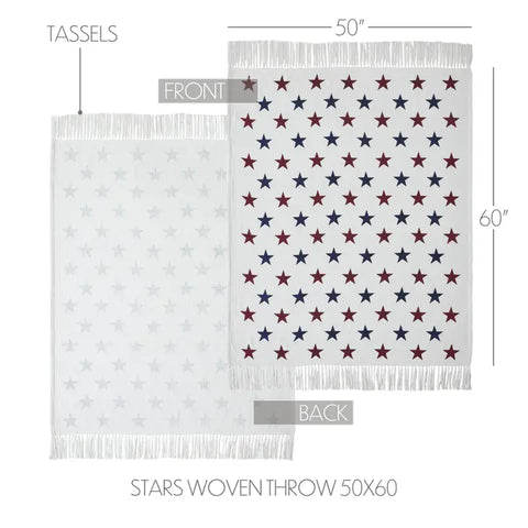 Stars Woven Throw